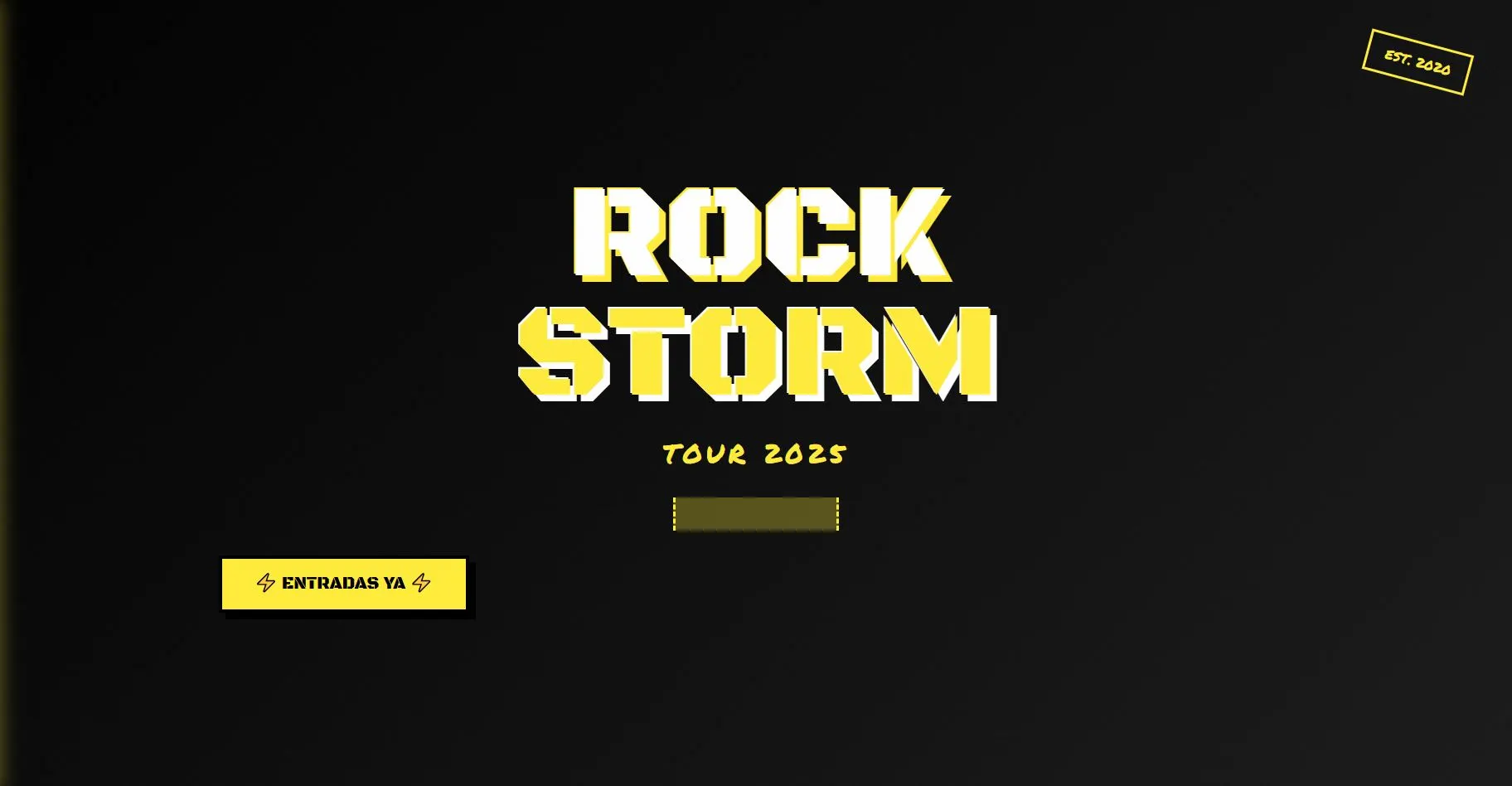 Proyecto web Rock Fest - Sitio para evento musical